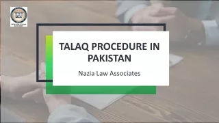 Get Know About How You Can Get Talaq in Pakistan