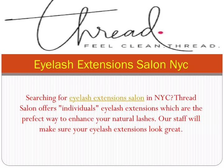 eyelash extensions salon nyc