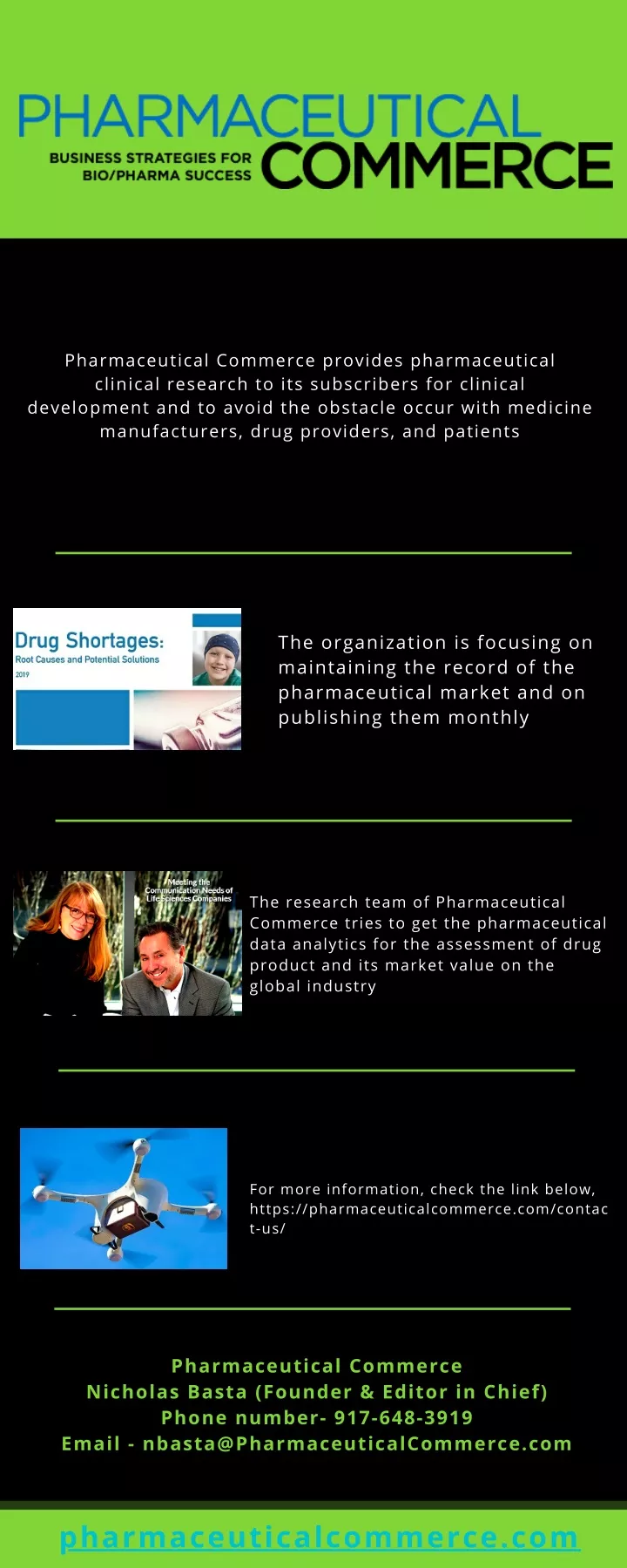 pharmaceutical commerce provides pharmaceutical