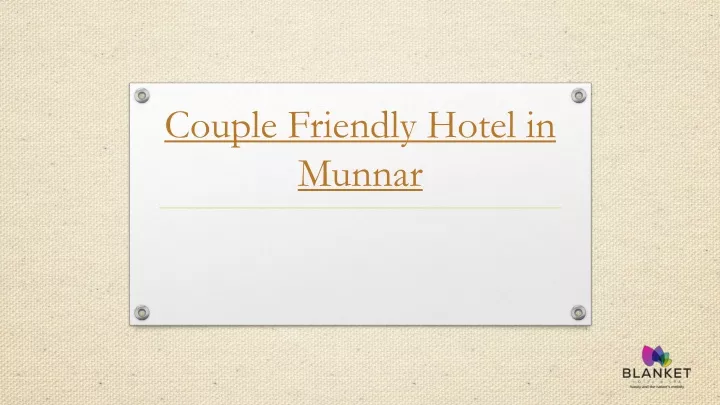 couple friendly hotel in munnar