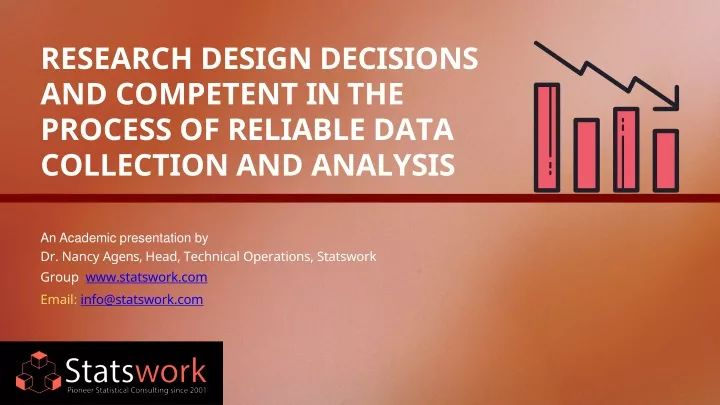 research design decisions and competent