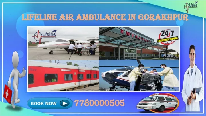 lifeline air ambulance in gorakhpur