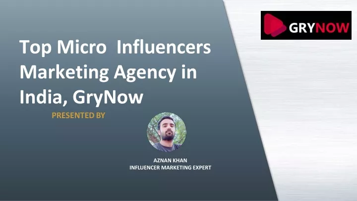 top m ic r o i nfluencers marketing agency in india grynow