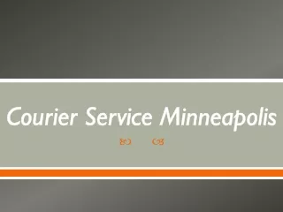 Delivery service Minneapolis for on-time delivery