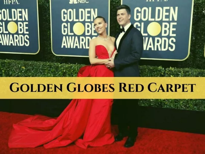 golden globes red carpet