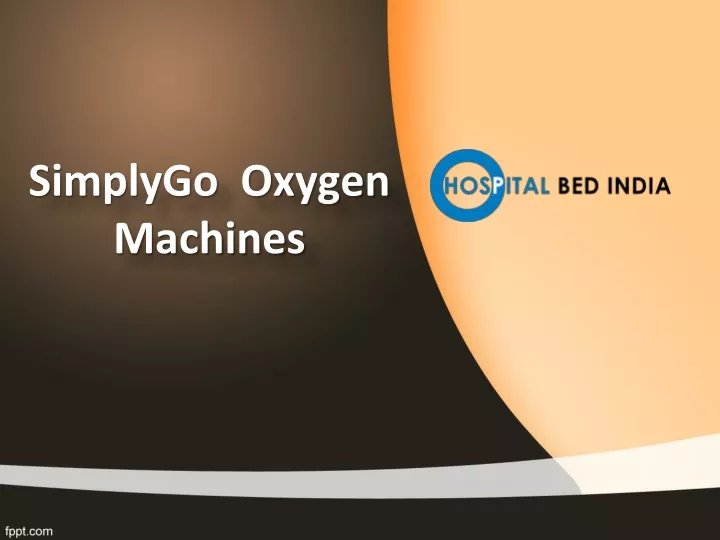 simplygo oxygen machines