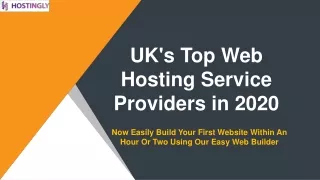 Searching for UK's top hosting services in 2020 - Hostingly
