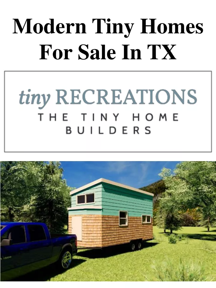 modern tiny homes for sale in tx