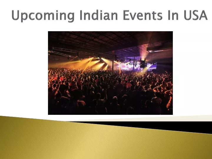 upcoming indian events in usa