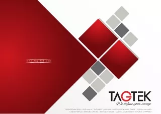TAGTEK Branding & Promotional Gifts Company in Dubai