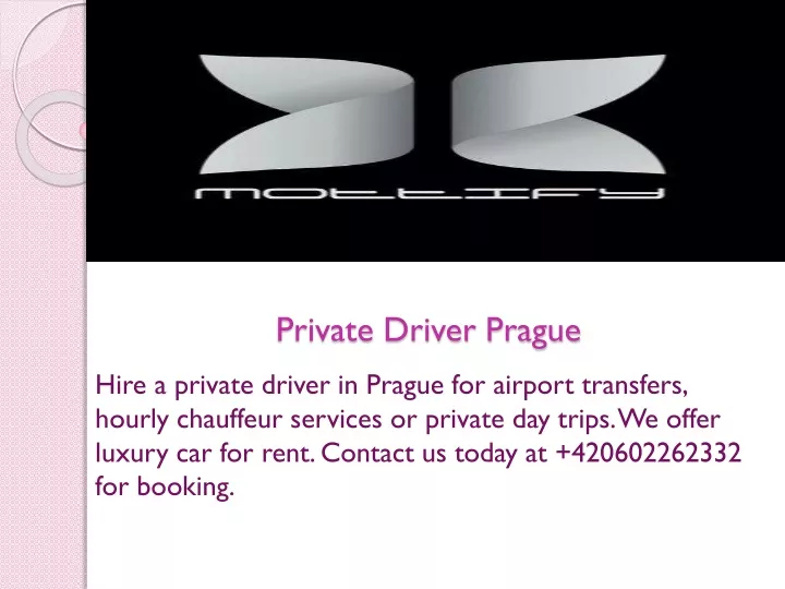 private driver prague