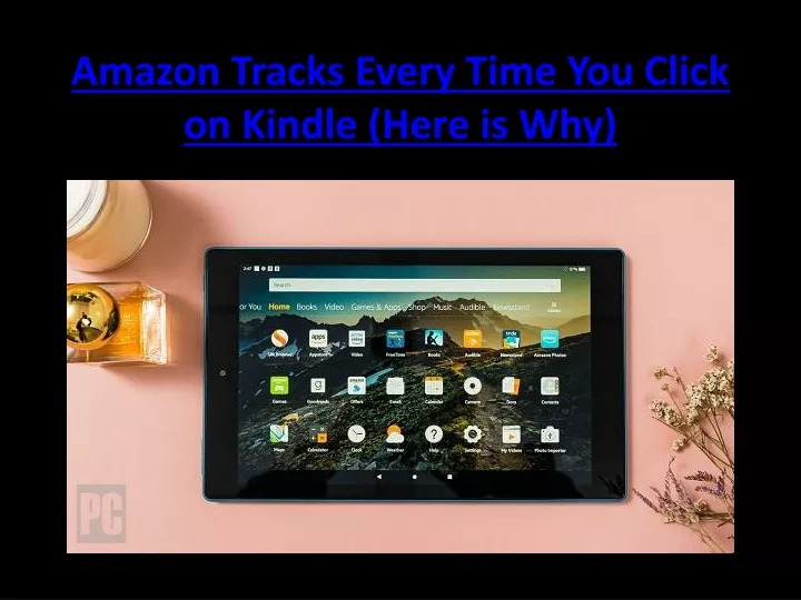 amazon tracks every time you click on kindle here