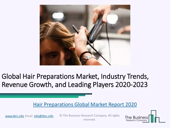 global global hair preparations market industry