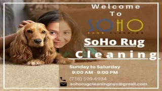 SoHo Rug Cleaning - Carpet Cleaning & Rug Cleaning Services NYC
