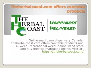 canada mail order weed