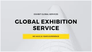 Exhibition Services