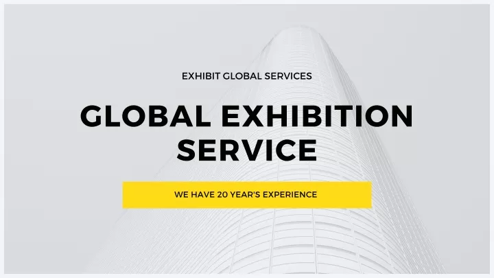 exhibit global services