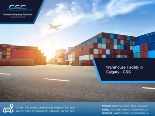 Warehouse Facility in Calgary - CSS