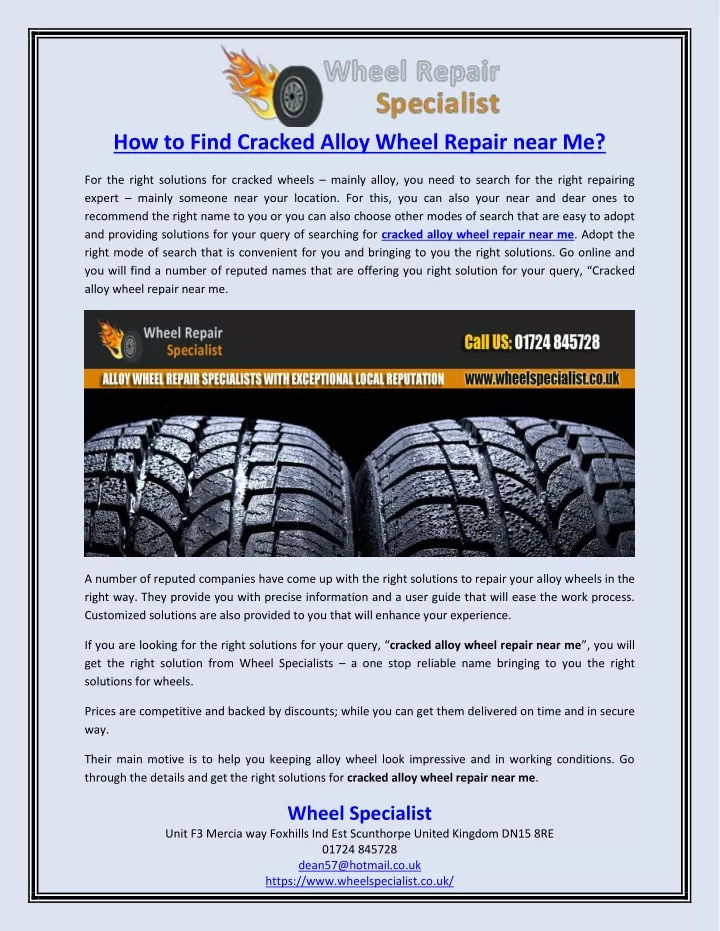 how to find cracked alloy wheel repair near me