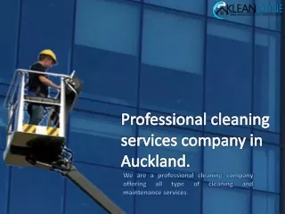 Kleanzone-The Professional Cleaning Services Company in Auckland