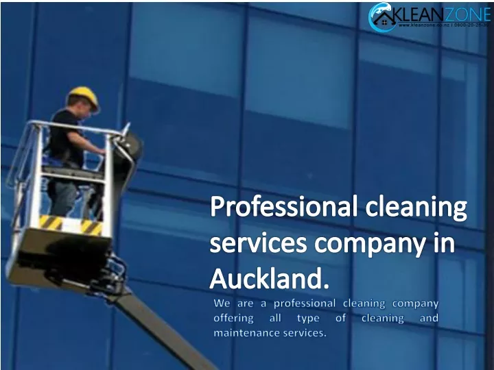 professional cleaning services company in auckland