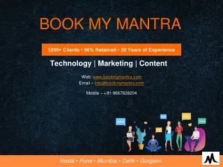 Digital Marketing, Google Ads, SEO, SMM, Email, SMS | Book My Mantra