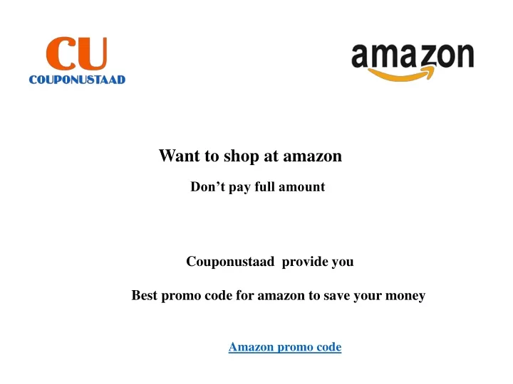 want to shop at amazon
