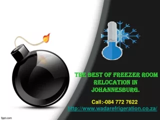  The Best Of Freezer Room Relocation In Johannesburg
