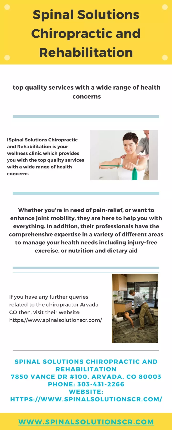 spinal solutions chiropractic and