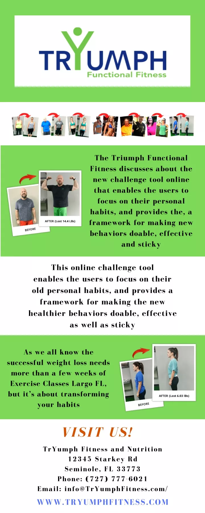 the triumph functional fitness discusses about