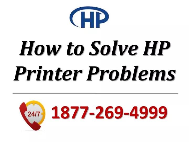 how to solve hp printer problems