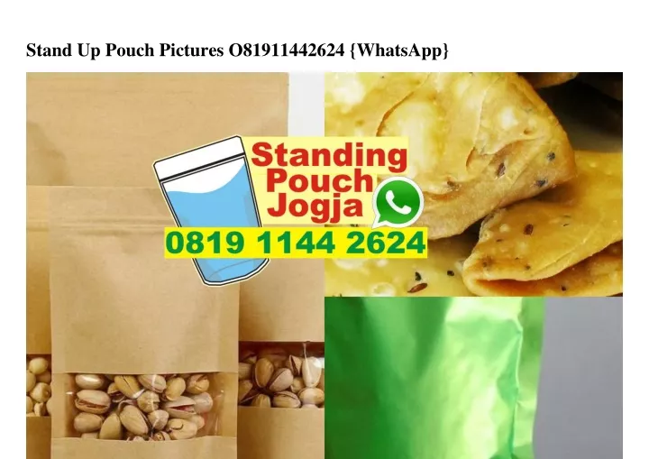 stand up pouch pictures o81911442624 whatsapp