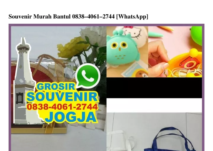 souvenir murah bantul 0838 4061 2744 whatsapp