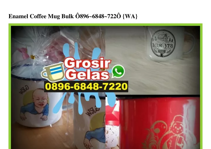 enamel coffee mug bulk 896 6848 722 wa