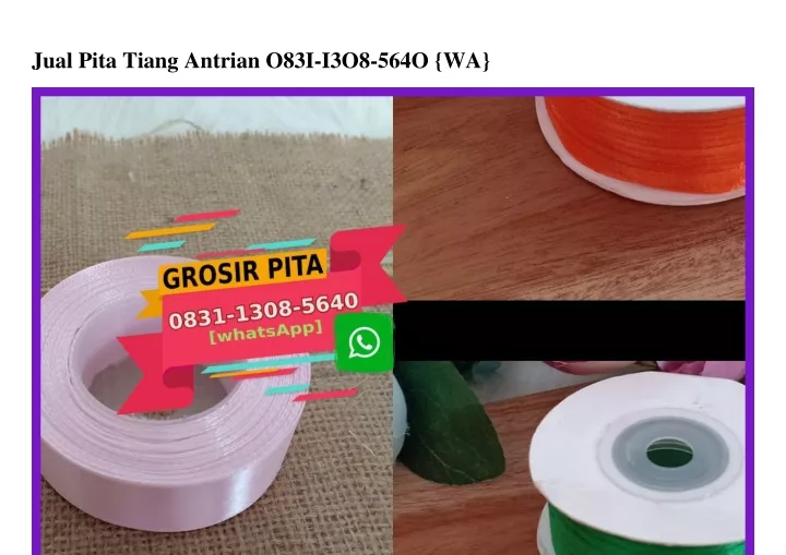 jual pita tiang antrian o83i i3o8 564o wa