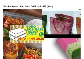 Kardus Snack Ultah Lucu Ö819 1144 2625 [WhatsApp]