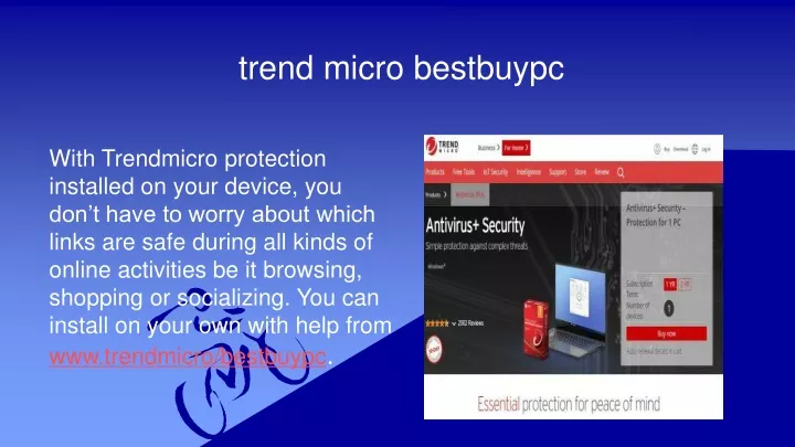 trend micro bestbuypc