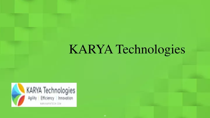 karya technologies