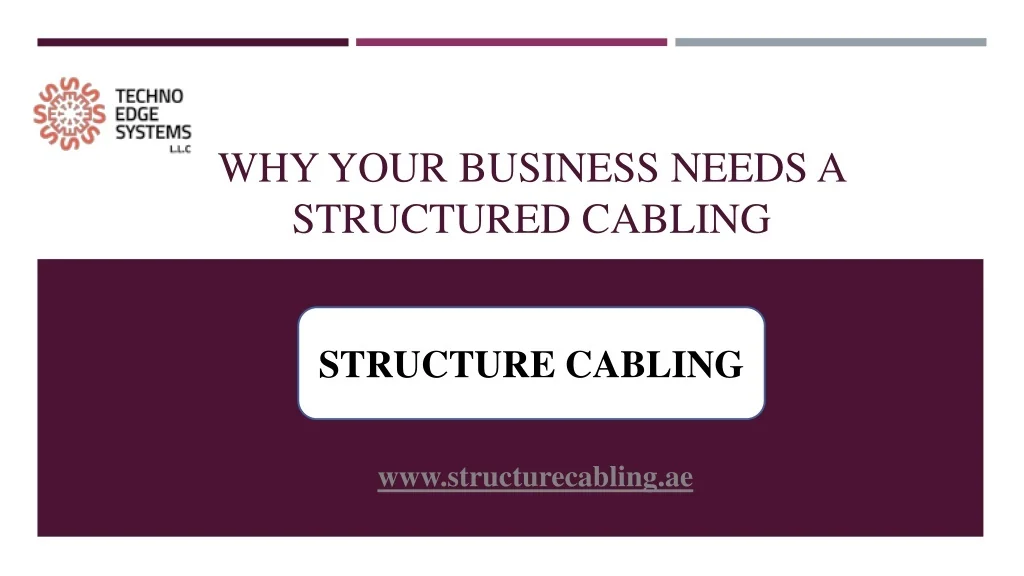 PPT - Why your business needs a Structured Cabling PowerPoint ...