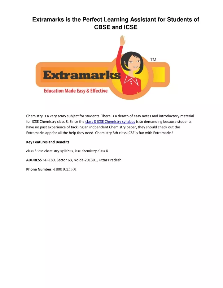 extramarks is the perfect learning assistant