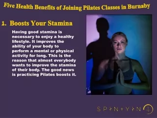 Five Health Benefits of Joining Pilates Classes in Burnaby