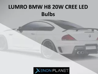 BMW H8 20w Cree Led Bulbs