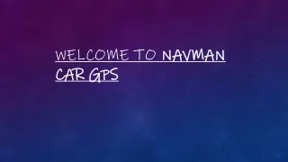 Navman Vehicle GPS systems | Navman Car GPS
