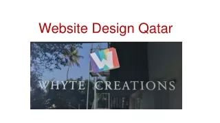 Website Design Service in Qatar