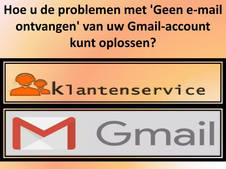 hoe u de problemen met geen e mail ontvangen