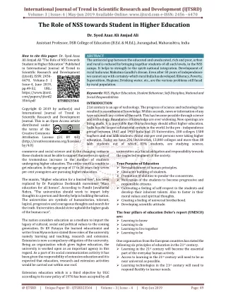 international journal of trend in scientific