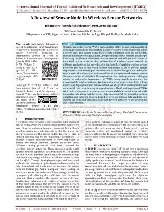 international journal of trend in scientific