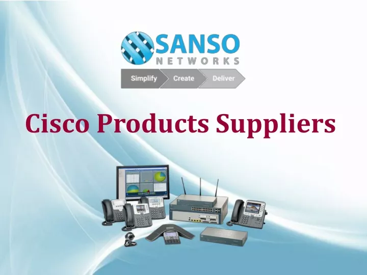 cisco products suppliers