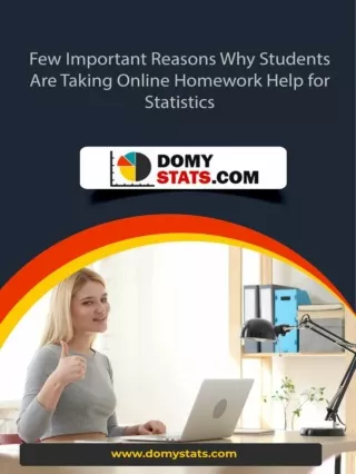 Few Important Reasons Why Students Are Taking Online Homework Help for Statistics