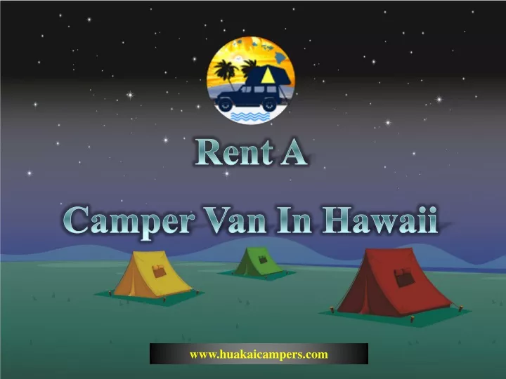 rent a camper van in hawaii